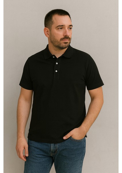 Polo Yaka Beyaz Tişört modelleri