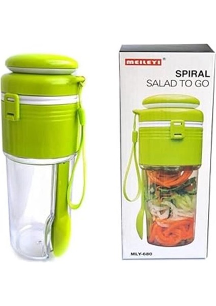 Renkli Pratik Salata Doğrayıcı MLY-680, Hızlı ve Kolay Kullanım