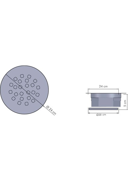 24 LED Yuvarlak Ekonomik Aydınlatma Krom, Enerji Tasarruflu ve Parlak Tasarım fiyatları