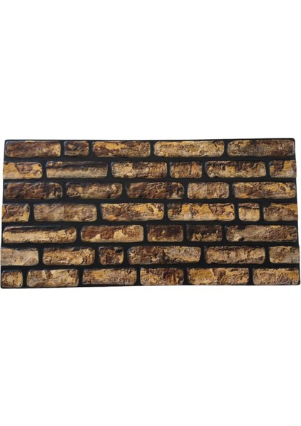 3 Boyutlu Örme Taş Desenli Strafor Duvar Kaplama Paneli