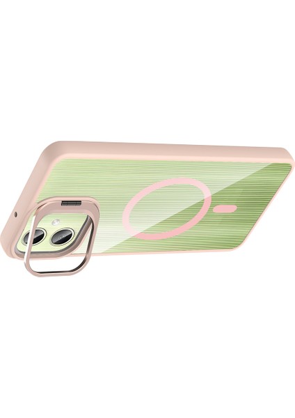 Samsung Galaxy A06 Uyumlu Kılıf Lens Korumalı Açılır Standlı Magsafe Destekli Çizilmez Kapak modelleri