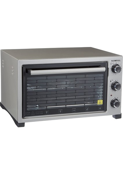 Gri 32 L Kapasiteli 1420W Fırın, Çok Renkli, Güçlü ve Şık Tasarım