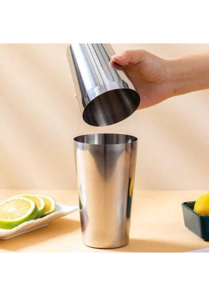 Paslanmaz Çelik Kokteyl Shake Seti, Pratik ve Şık Bar Malzemeleri fiyatları