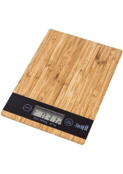Dijital Bambu Mutfak Tartısı 5kg Kapasiteli Hassas Tartı – Şık ve Dayanıklı