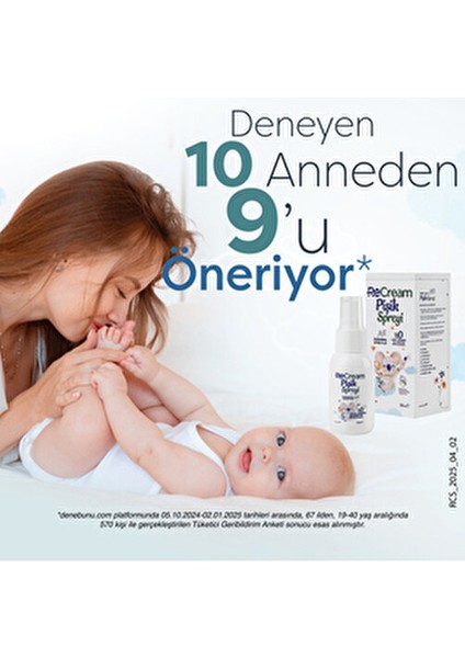 Pişik Spreyi Alkol ve Paraben İçermeyen 50 ml Hassas Ciltler İçin fiyatları