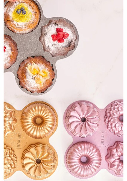 Pembe Kek Kalıbı 32 cm Alüminyum Standart Parça fiyatları