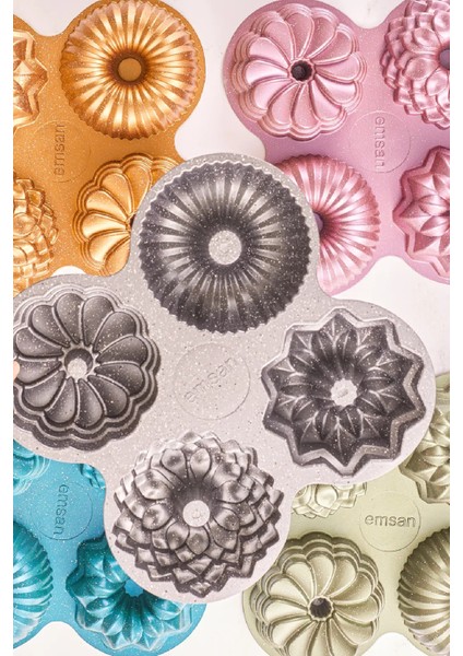 Pembe Kek Kalıbı 32 cm Alüminyum Standart Parça modelleri