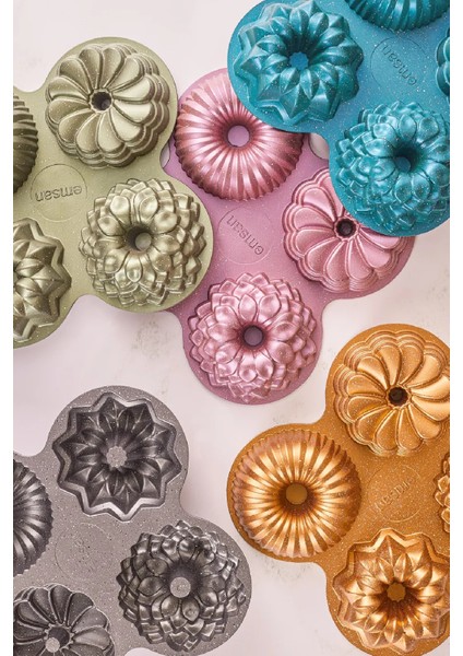 Pembe Kek Kalıbı 32 cm Alüminyum Standart Parça fırsatları