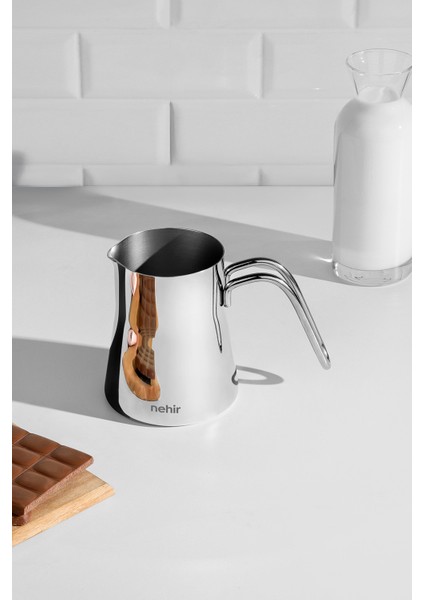 Paslanmaz Çelik Mini Sütlük 500 Ml, Sağlıklı ve Şık Tasarım