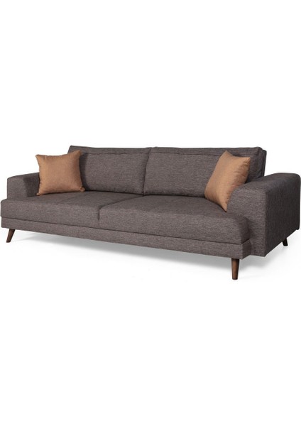 Bisno Yataklı Kanepe Keten Kahve modelleri