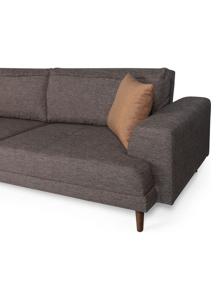 Bisno Yataklı Kanepe Keten Kahve fırsatları