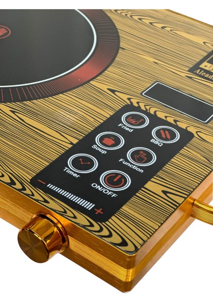 3500W Elektrikli Mini Kamp Ocağı, 6 Pişirme Modu, Pratik ve Taşınabilir Tasarım fiyatları