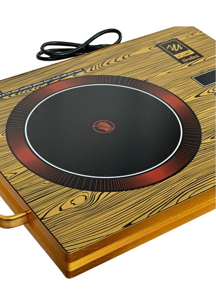 3500W Elektrikli Mini Kamp Ocağı, 6 Pişirme Modu, Pratik ve Taşınabilir Tasarım indirimleri