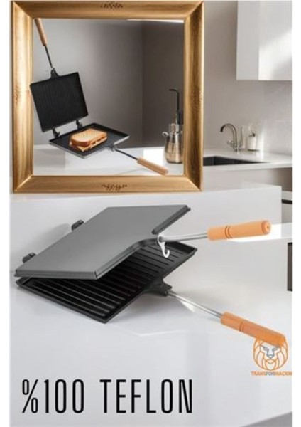 Çok Renkli Tost Makinesi, Pratik ve Şık, Hızlı Isınma, Güçlü Performans