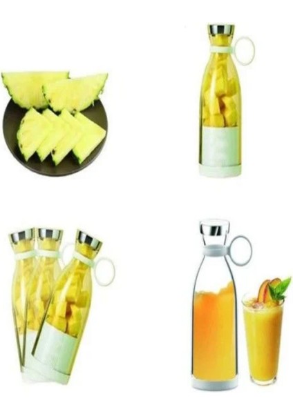 Mini Taşınabilir Blender, Portatif ve Şık Turuncu Renkli Ev ve Ofis Kullanımı Için fiyatları