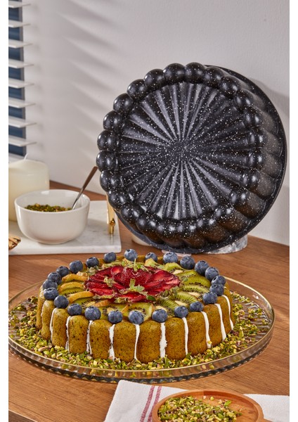 26 cm Döküm Tart Kalıbı, Dayanıklı ve Şık Mutfak Aksesuarı