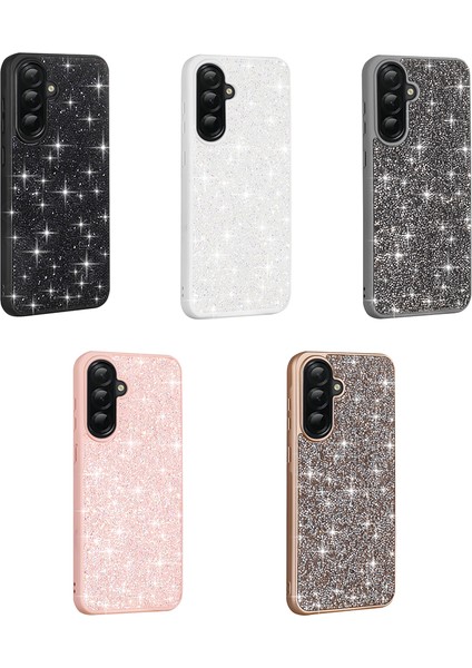 Samsung Galaxy A16 Uyumlu Kılıf Kamera Korumalı Parıldayan Taşlı Pırlanta Sert Slikon Kapak fırsatları