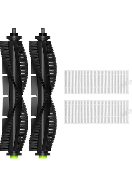 Siyah 360 S10 Robot Süpürge Yedek Parça Seti, Temizlik Için Uygun Muadil Ürün