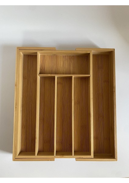 Bambu Ayarlı 5-7 Bölmeli Çekmecelik, Düzenli ve Şık Saklama Çözümü fiyatları