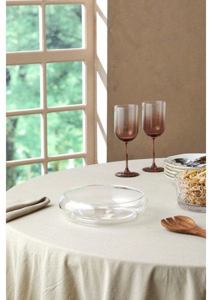 El Yapımı Beyaz Cam Salata Kasesi, Şık ve Hafif Tasarım modelleri