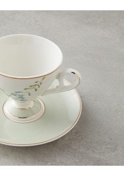 Açık Yeşil 4'lü Kahve Fincan Takımı 80 Ml, 2 Kişilik, Yeni Tasarım fırsatları