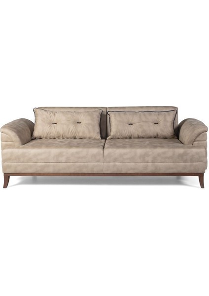 Didar Üçlü Yataklı Kanepe Bora Krem modelleri