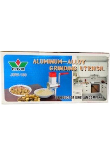 Alüminyum Çok Aşamalı Modern Kuruyemiş Öğütücü, Pratik ve Şık Tasarım