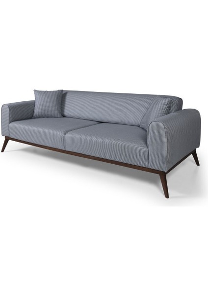 Canes Yataklı Kanepe Keten Açık Mavi Kazayağı fırsatları