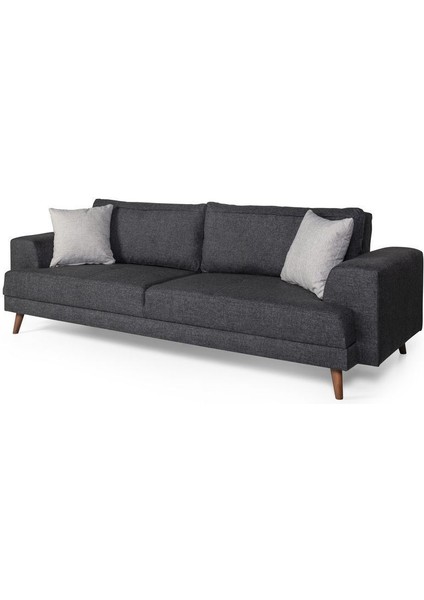 Bisno Yataklı Kanepe Keten Antrasit modelleri