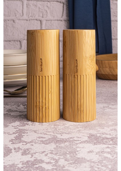 Beyaz 2'li Tuz ve Biberlik Seti - Şık ve Kullanışlı Mutfak Gereci