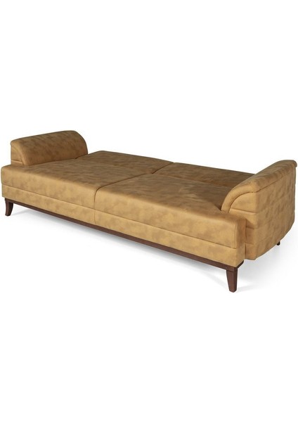 Didar Üçlü Yataklı Kanepe Bora Hardal indirimleri