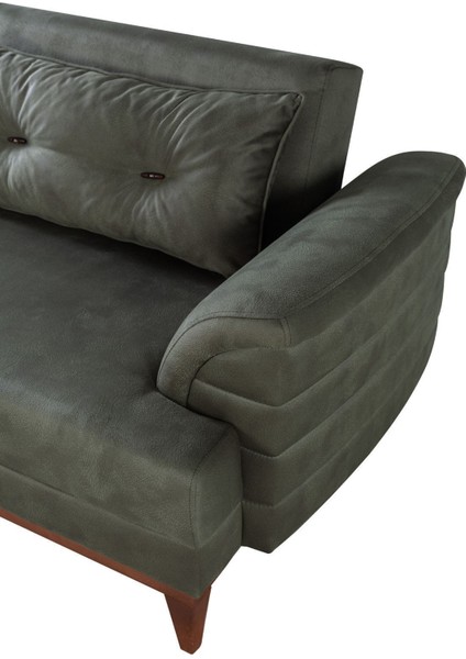 Didar Üçlü Yataklı Koltuk Bora Yeşil fırsatları