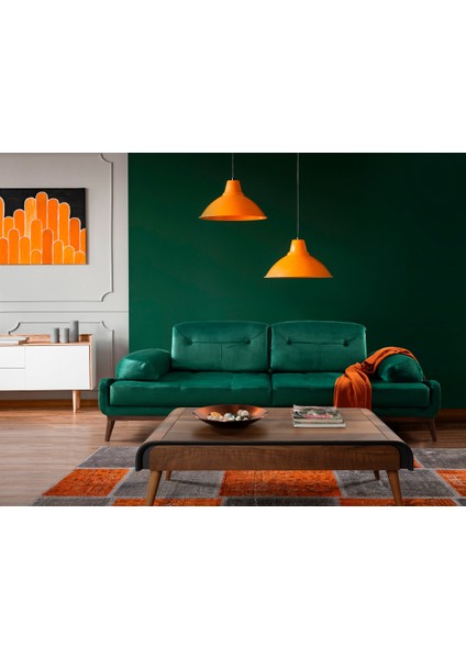 Elsan Üçlü Koltuk Babyface Yeşil fiyatları