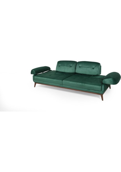 Elsan Üçlü Koltuk Babyface Yeşil