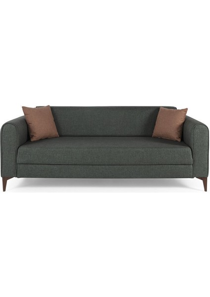 Natinna Yataklı Sandıklı Üçlü Kanepe Yeşil indirimleri