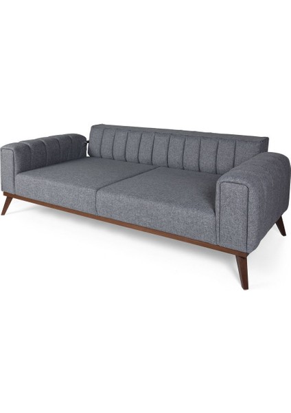 Ralve Yataklı Kanepe Keten Açık Gri fırsatları