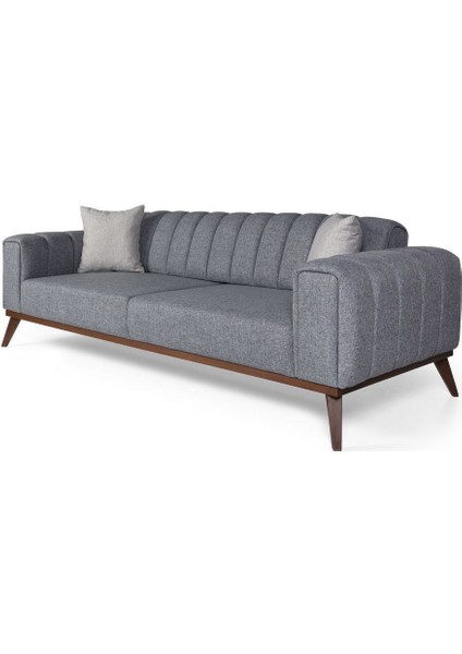 Ralve Yataklı Kanepe Keten Açık Gri indirimleri