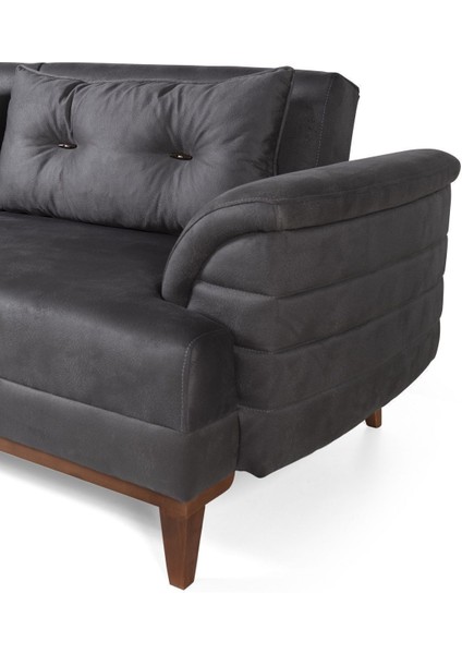 Didar Üçlü Koltuk Bora Antrasit fırsatları