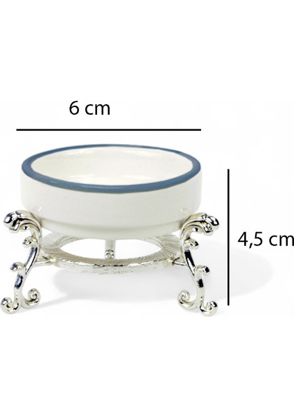 6'lı Ayaklı Porselen Lükümlük Takımı, Şık ve Kullanışlı Tasarım modelleri