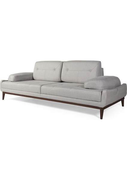 Elsan Üçlü Koltuk Keten Krem modelleri