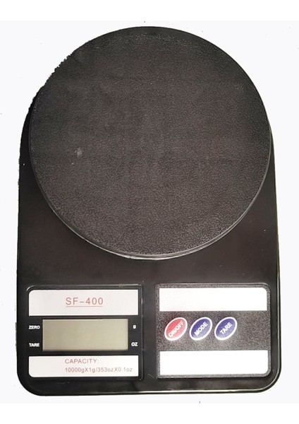 Dijital Mutfak Tartısı, LCD Ekran, Hassas Ölçüm, 10 Kg, Beyaz/turuncu/siyah modelleri