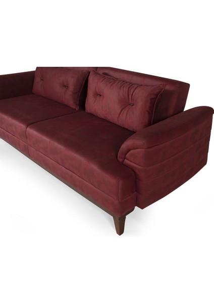 Didar Üçlü Yataklı Koltuk Bora Bordo indirimleri