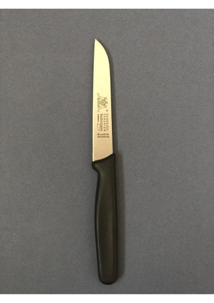 Şık Siyah Tırtıksız Doğrama Bıçağı, Pratik ve Dayanıklı Tasarım