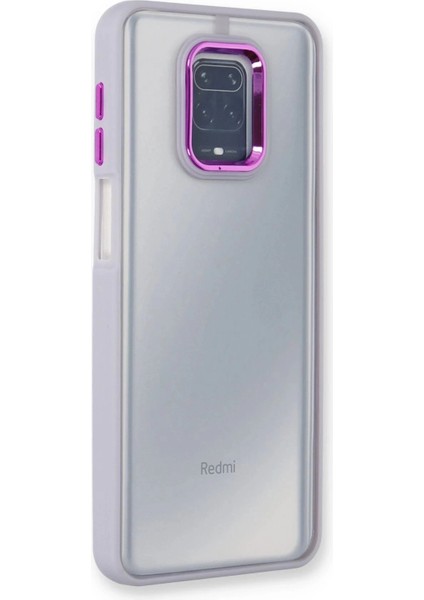 Xiaomi Redmi Note 9 Pro Kılıf Dora Kapak - Lila
