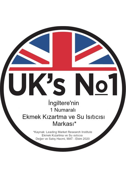 Krem Renkli 2 Dilim Ekmek Kızartma Makinesi, Pratik ve Şık Tasarım