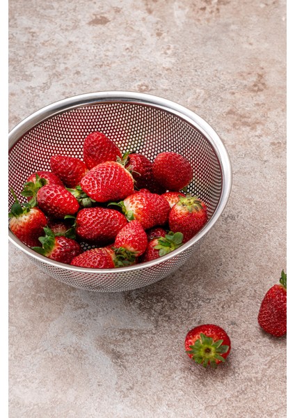 Çelik Süzgeç Orta 22,5 Cm, Dayanıklı ve Şık Mutfak Gereçleri fiyatları