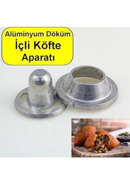 Çelik Döküm Içli Köfte Aparatı, 10-12 Numara, Kıyma Makinası Uyumlu, Dayanıklı modelleri