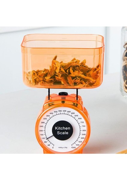 Seffaf 1 kg Hassas Mekanik Mutfak Tartısı, Gıda ve Litre Ölçer Terazi fiyatları