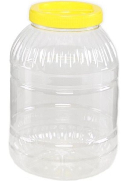 9 Adet 5l Plastik Bidon, Bal, Turşu, Yağ, Kavanoz, Dayanıklı, Pratik, Hafif, Çok Amaçlı