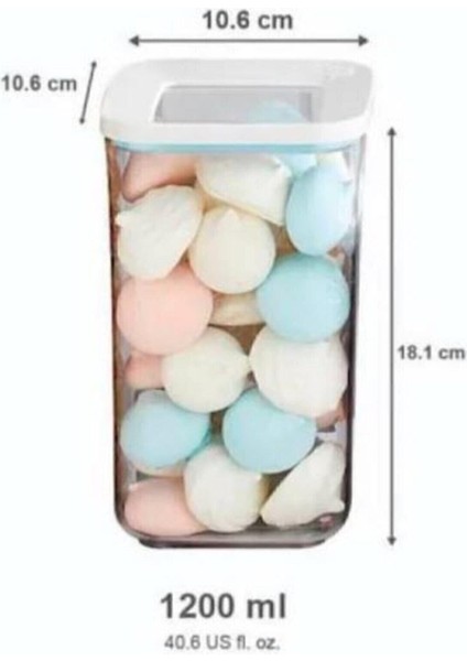 Yeşil Vakumlu Kristal Mika Saklama Kabı 3'lü, 1200 Ml, Şık ve Kullanışlı Tasarım fiyatları